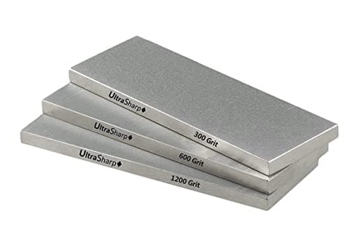 Ultra Sharp Ultra Sharp II Diamond Sharpening Stone Kit, 3 Stones