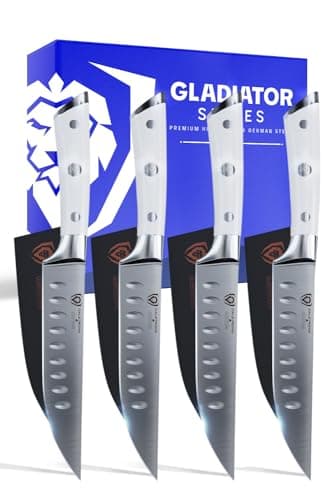 Dalstrong Dalstrong Gladiator Series 5" Straight-Edge Steak Knife Set, 4-Piece
